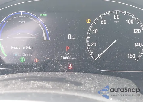 2022 Honda Accord Hybrid Touring из США, поврежденный, VIN 1HGCV3F91NA031010